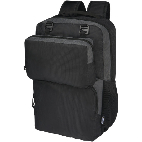 Trailhead, lightweight backpack for 15" laptop made of recycled GRS, volume 14 l