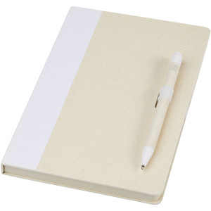 Dairy Dream A5 size reference notebook and ballpoint pen set - Reklamnepredmety