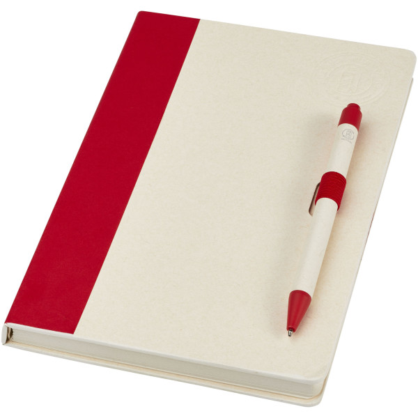 Dairy Dream A5 size reference notebook and ballpoint pen set