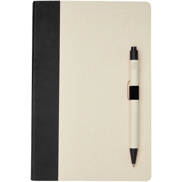 Dairy Dream A5 size reference notebook and ballpoint pen set