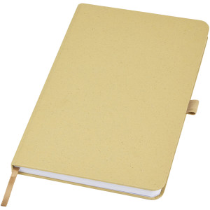 Fabianna notebook with crushed paper hard cover - Reklamnepredmety