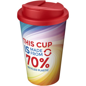 Brite-Americano® Eco 350 ml spill-proof insulated tumbler - Reklamnepredmety