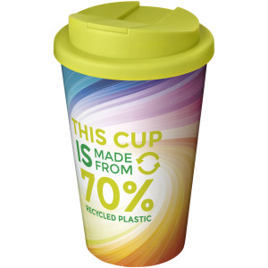 Brite-Americano® Eco 350 ml spill-proof insulated tumbler - Reklamnepredmety