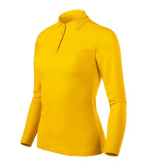 Women's polo shirt Pique Polo LS - Reklamnepredmety