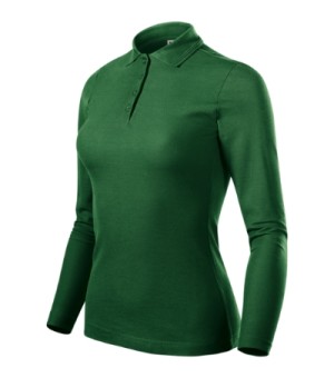 Women's polo shirt Pique Polo LS - Reklamnepredmety