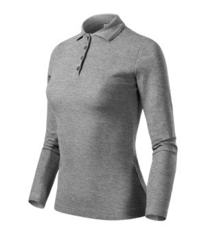 Women's polo shirt Pique Polo LS - Reklamnepredmety