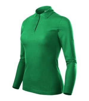 Women's polo shirt Pique Polo LS - Reklamnepredmety