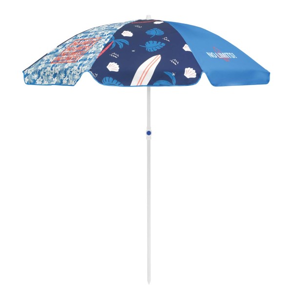 Ø200cm/40″ Beach Umbrella with a Metal Pole