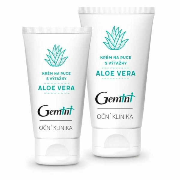 Hand cream with advertising print