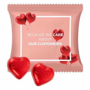 Advertising chocolate hearts - Reklamnepredmety