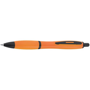 Ball pen with black applications - Reklamnepredmety