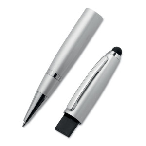 Stylus twist ball pen with USB flash drive - Reklamnepredmety