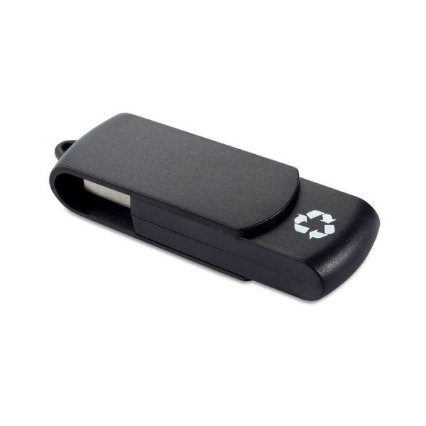 Memory stick made in 100% recycle plastic material