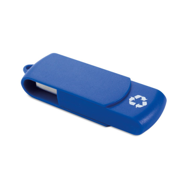 Memory stick made in 100% recycle plastic material