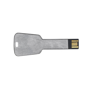 Key shape memory stick with 2 colour print or laser engraving - Reklamnepredmety