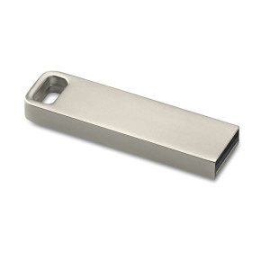 Rectangular mini USB stick made of aluminum - Reklamnepredmety