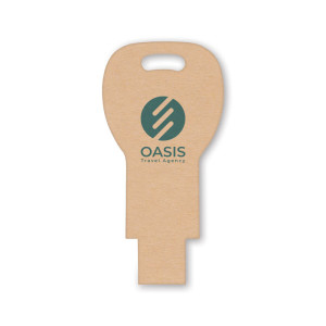 Paper key shaped USB Flash Drive - Reklamnepredmety