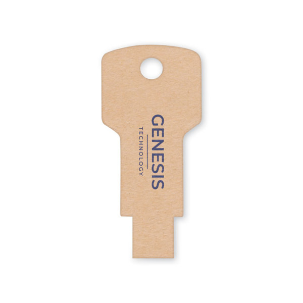 Paper key shaped USB Flash Drive