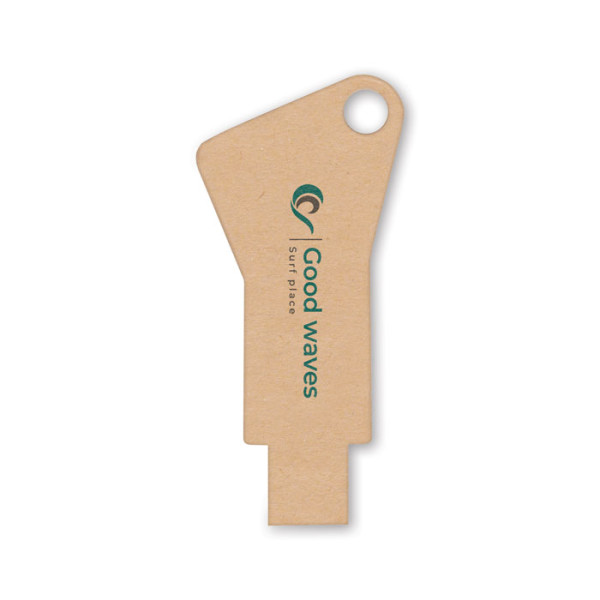 Paper key shaped USB Flash Drive