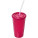 Double-walled cup Stadium 350 ml with straw - 21003106 - variant PF 21003106