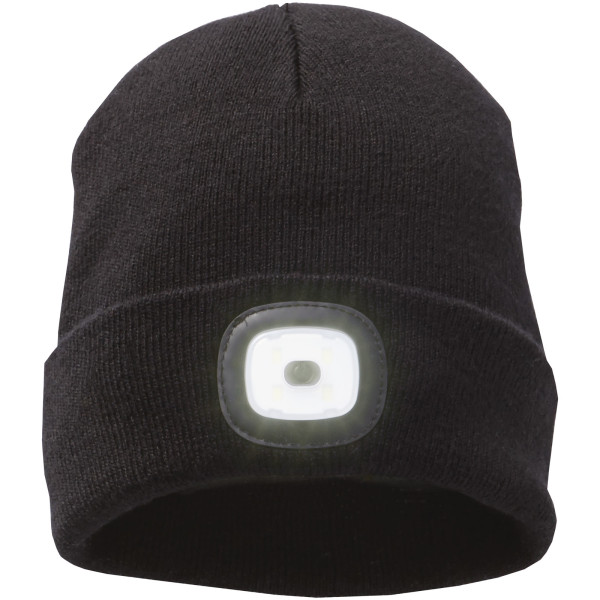Knitted cap Mighty with LED headlamp