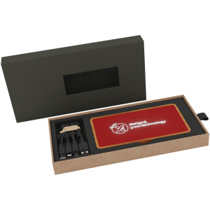SCX.design P36 5000 mAh light-up wireless power bank - Reklamnepredmety
