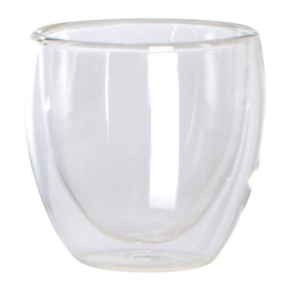 Set of glass espresso cups