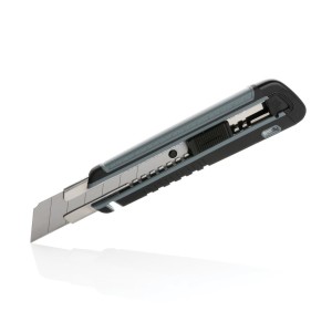 Refillable RCS rplastic heavy duty snap-off knife soft grip - Reklamnepredmety