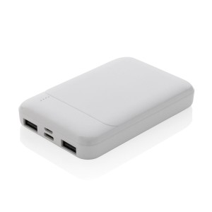 RCS recycled plastic 5.000 mAh powerbank - Reklamnepredmety