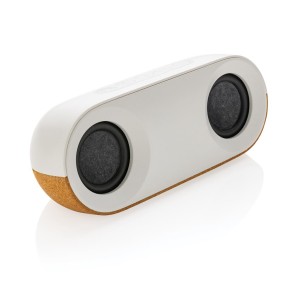 Oregon RCS recycled plastic and cork 10W speaker - Reklamnepredmety