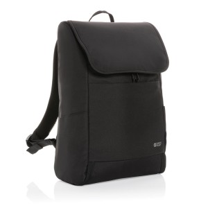 Swiss Peak Fern AWARE™ RPET allover zipper 15" backpack - Reklamnepredmety