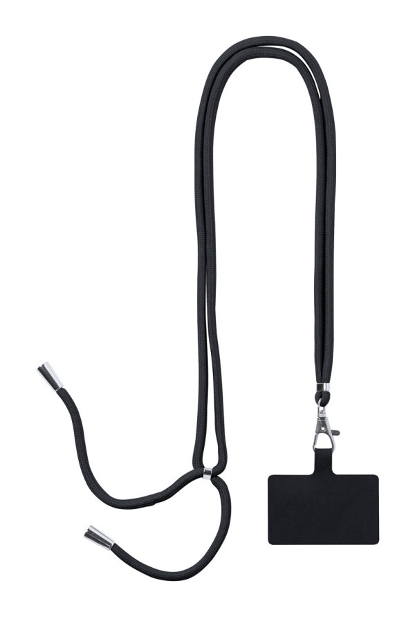 lanyard with mobile phone holder