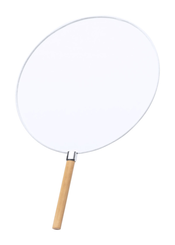 fan with bamboo handle