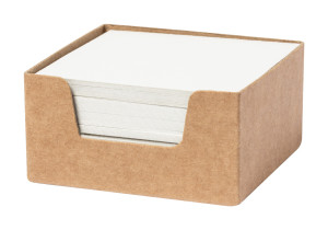 Recycled cardboard notepad - Reklamnepredmety
