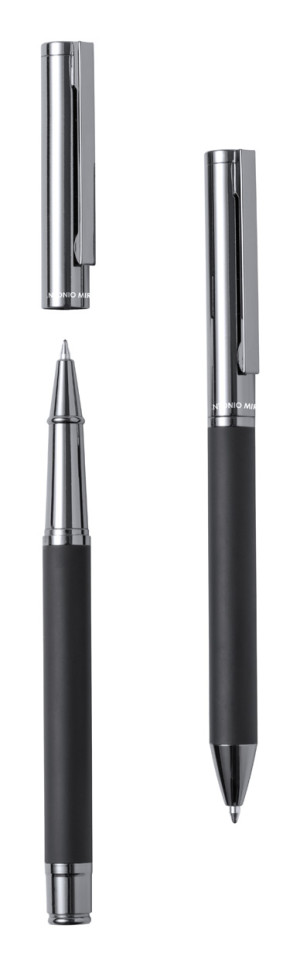 Elegant metal ballpoint pen and rollerball - Reklamnepredmety