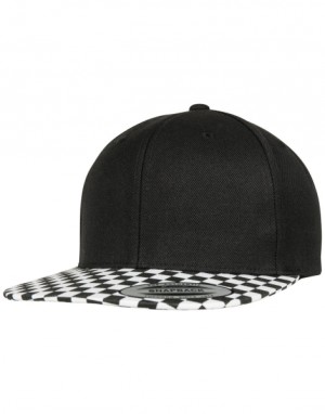 Checkerboard Snapback - Reklamnepredmety