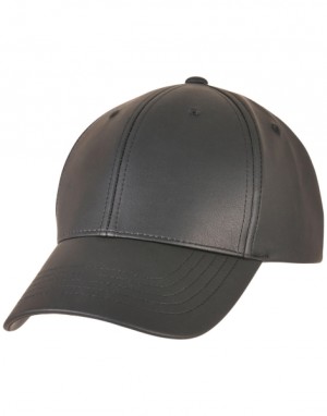 Synthetic Leather Alpha Shape Dad Cap - Reklamnepredmety