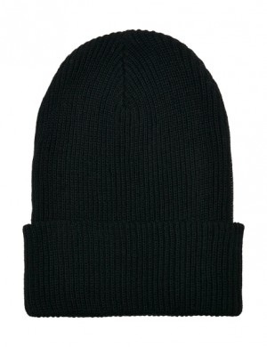 Recycled Yarn Ribbed Knit Beanie - Reklamnepredmety