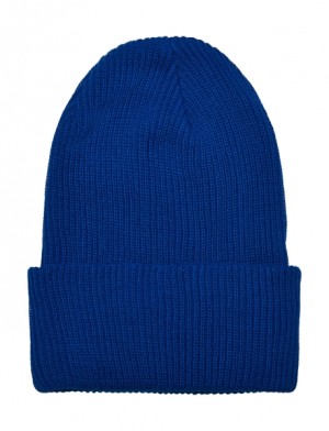 Recycled Yarn Ribbed Knit Beanie - Reklamnepredmety