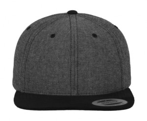 Chambray-Suede Snapback - Reklamnepredmety