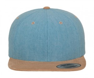 Chambray-Suede Snapback - Reklamnepredmety