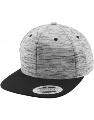 Stripes Melange Crown Snapback - Reklamnepredmety