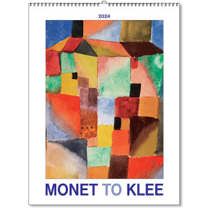 Nástenný kalendár Monet to Klee 2024 - Reklamnepredmety