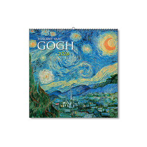 Nástenný kalendár Vincent van Gogh štvorec 2024 - Reklamnepredmety