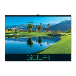 Nástenný kalendár Golf 2024 - Reklamnepredmety