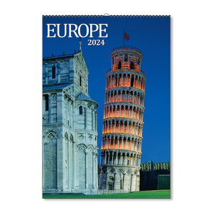 Nástenný kalendár Europe 2024 - Reklamnepredmety