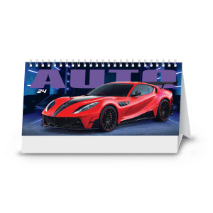Stolový kalendár Autokalendár 2024 - Reklamnepredmety