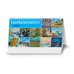 Stolový kalendár Impresionisti stolový 2024 - Reklamnepredmety