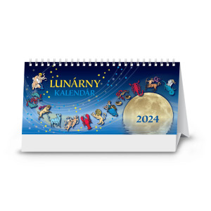 Stolový kalendár Lunárny stolový kalendár 2024 - Reklamnepredmety