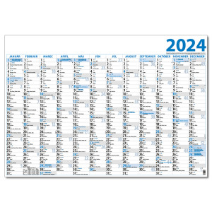 Plánovací kalendár 2024 - Reklamnepredmety